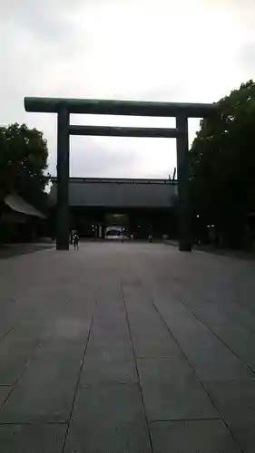 靖國神社の鳥居