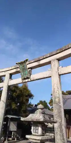 老杉神社の鳥居