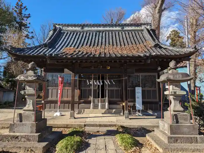 佐間天神社の本殿