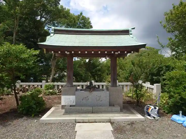 龍口明神社の手水舎