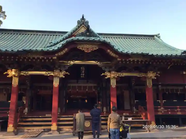 根津神社の本殿・本堂