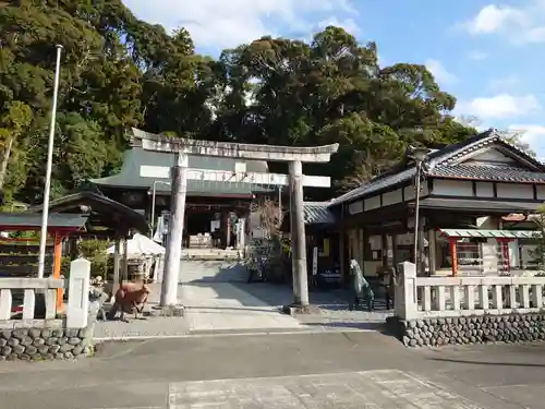 飽波神社の鳥居