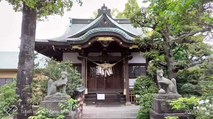 産千代稲荷神社の本殿・本堂