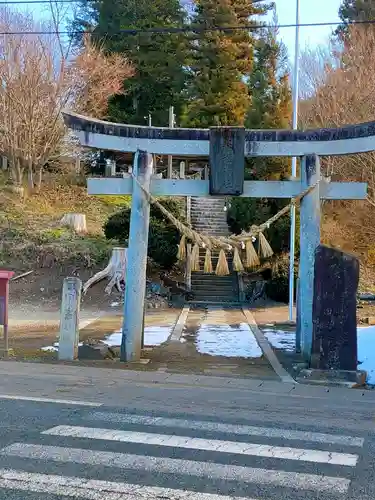 巻堀神社の鳥居