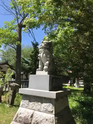 永山神社の狛犬