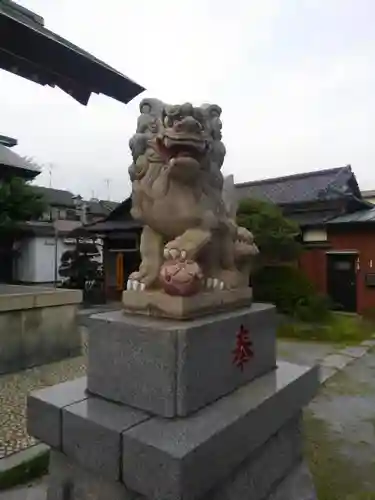 天祖神社の狛犬