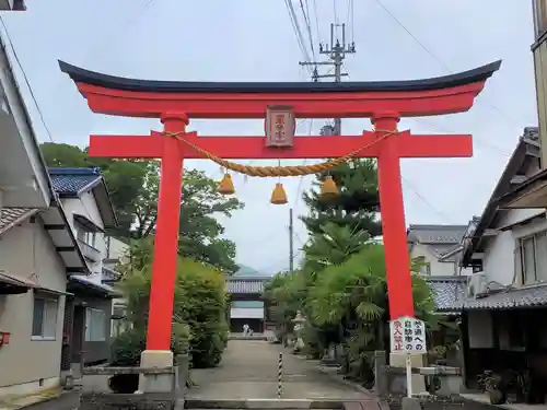 篠山春日神社の鳥居