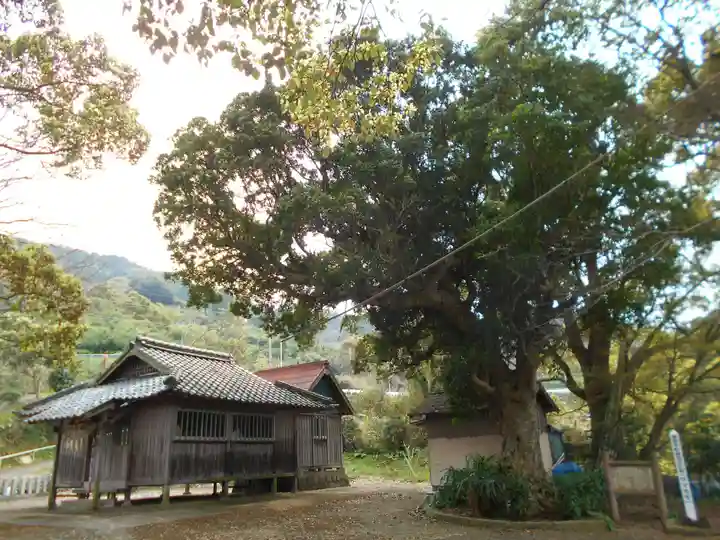 日羅将軍神社の自然