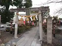 伊奴神社の鳥居