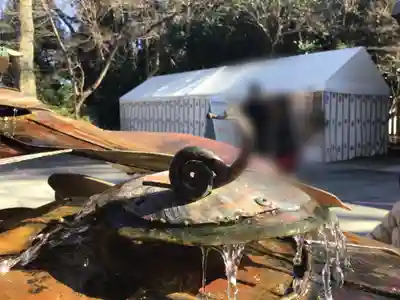 櫻木神社の手水舎