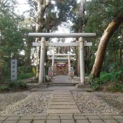 息栖神社の鳥居