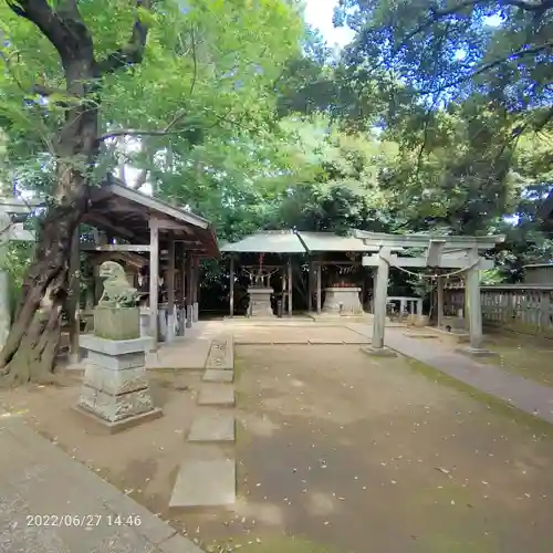 白幡神社の末社・摂社