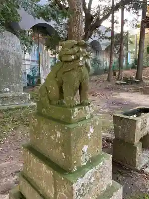 稲荷神社の狛犬