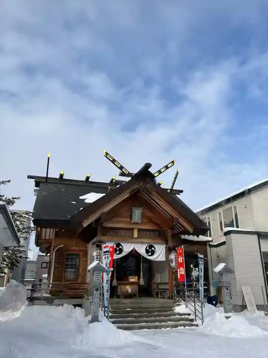 札幌村神社の初詣