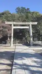 味美白山神社の鳥居