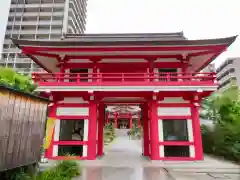 成子天神社の山門