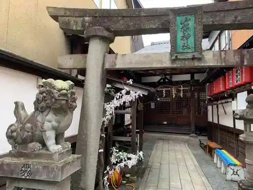 山桜神社の狛犬