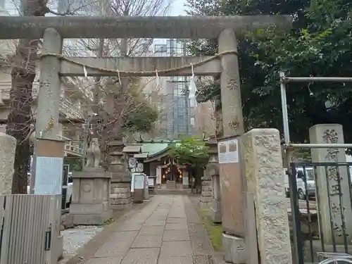 稲荷鬼王神社の鳥居