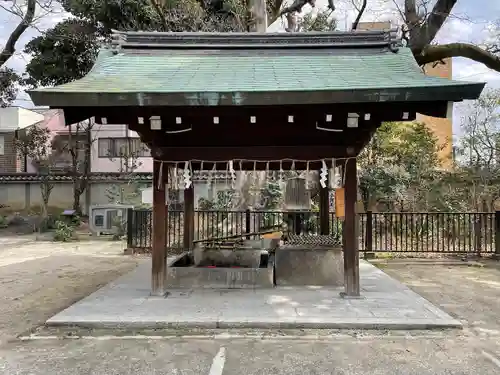 白峯神宮の手水舎