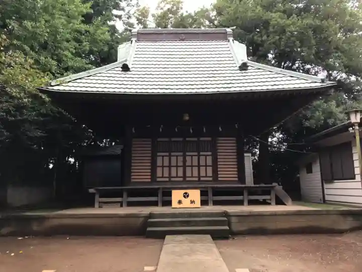 青砥杉山神社の本殿・本堂