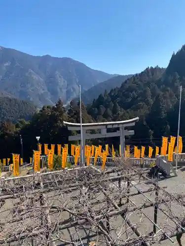 丹生川上神社（上社）の景色