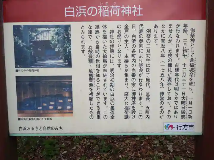 稲荷神社の歴史