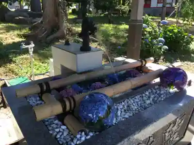 空知神社の手水舎