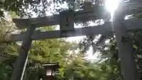 長門湯本豊川稲荷の鳥居