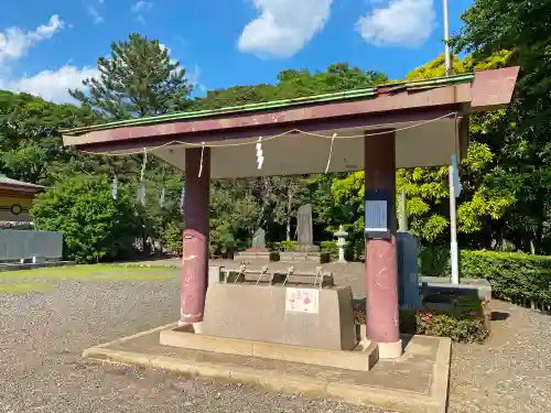 千葉縣護國神社の手水舎
