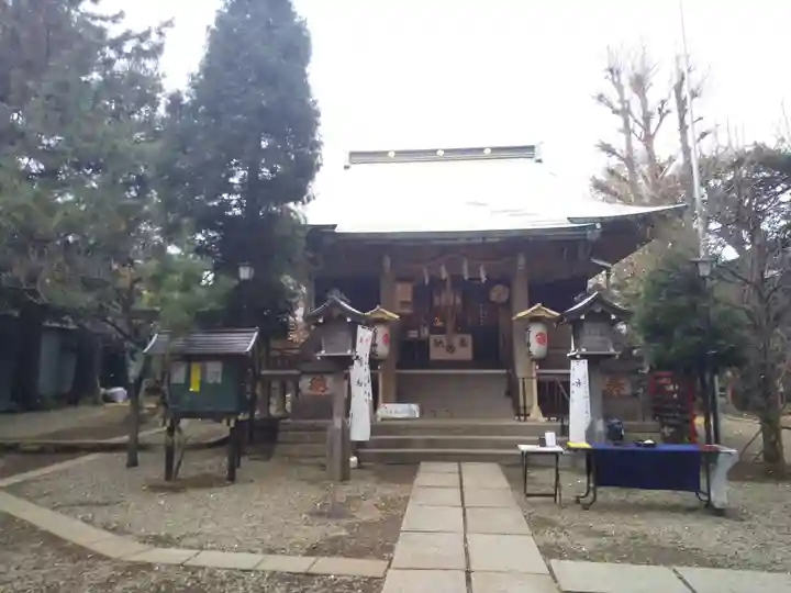 上目黒氷川神社の本殿・本堂