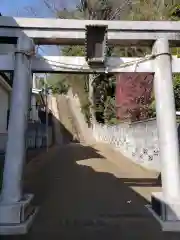 胡録神社の鳥居