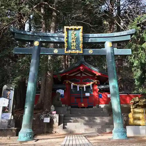 日光二荒山神社中宮祠の鳥居