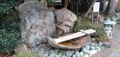 稗田野神社(薭田野神社)の手水