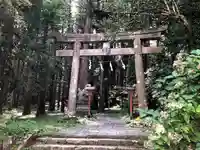 二岡神社の鳥居