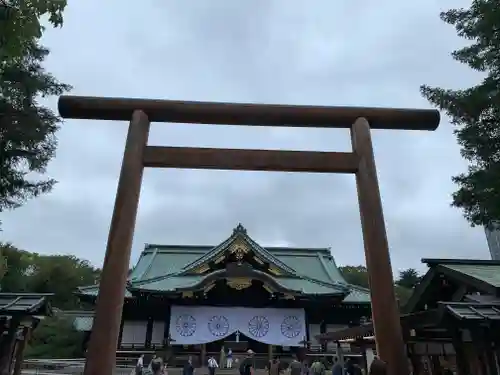 靖國神社の鳥居