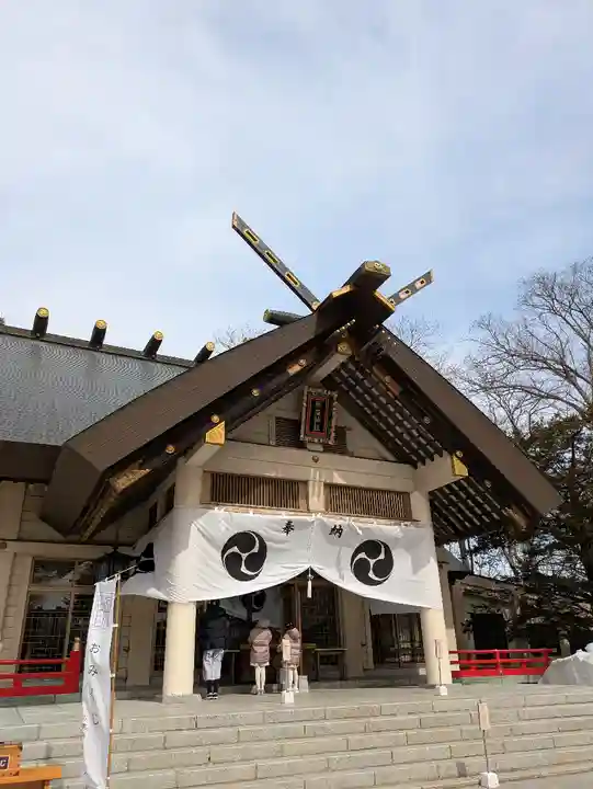 帯廣神社の本殿・本堂