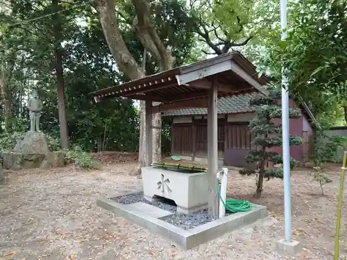 熊野神社（上町）の手水舎