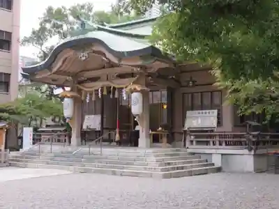 坐摩神社の本殿・本堂