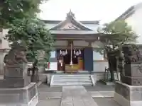 穏田神社の本殿・本堂