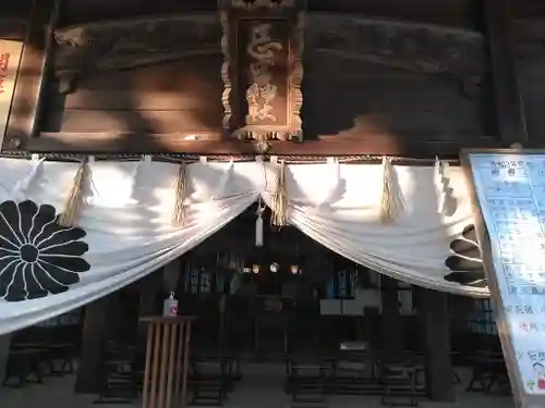 忌宮神社の本殿・本堂