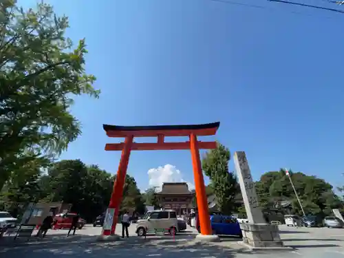 津島神社の鳥居