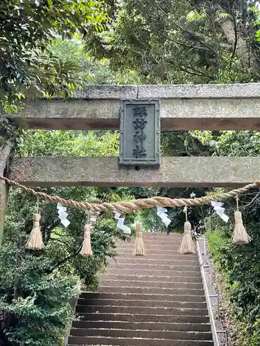 上下諏訪神社の鳥居