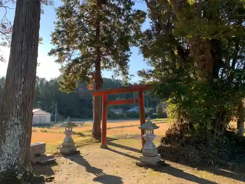 大嶽神社の鳥居