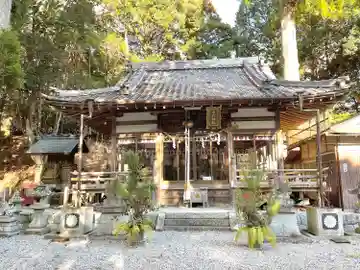 木代神社の本殿・本堂