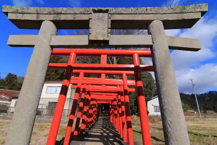 天杢稲荷神社の鳥居