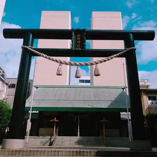 城岡神社の鳥居