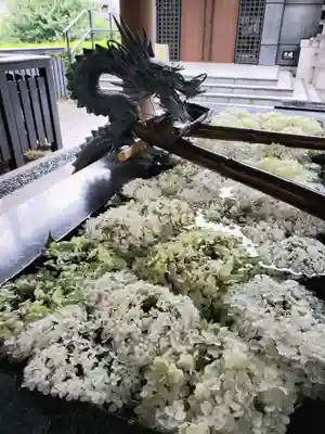 熊野神社の手水舎