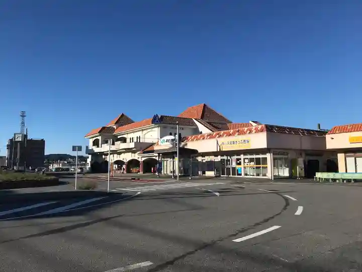 安房神社の周辺