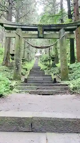 上色見熊野座神社の鳥居