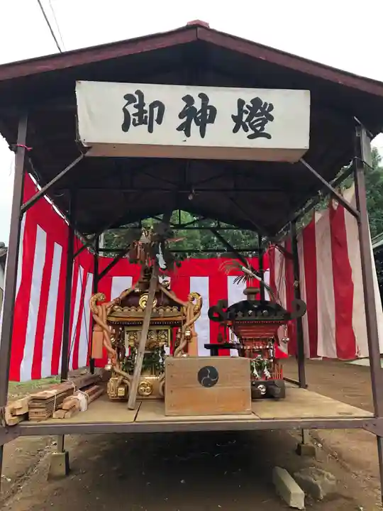 伏木香取神社のお祭り